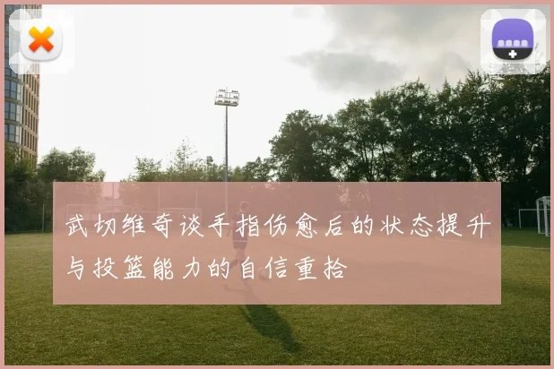 武切维奇谈手指伤愈后的状态提升与投篮能力的自信重拾